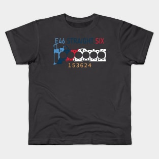 E46 Engine design Kids T-Shirt